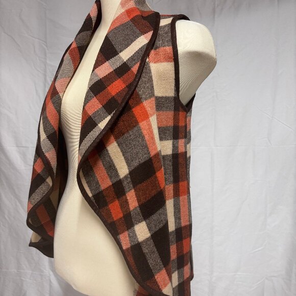 Retro Cascading Open Vest, Sz S - Picture 5 of 7